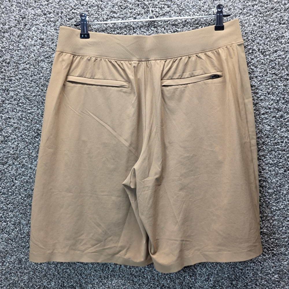Athleta Brooklyn Bermuda Shorts Tan Women's Size 12 Golf lightweight - Picture 2 of 8
